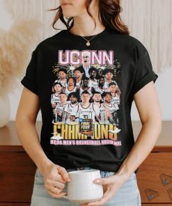 Uconn Huskies Men’s Basketball 2024 NCAA National Champions Fan Celebration T Shirt