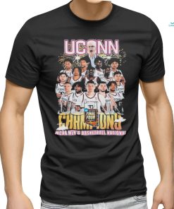 Uconn Huskies Men’s Basketball 2024 NCAA National Champions Fan Celebration T Shirt