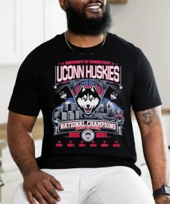 Uconn Huskies University Of Connecticut National Champions 2024 Back To Back T Shirt