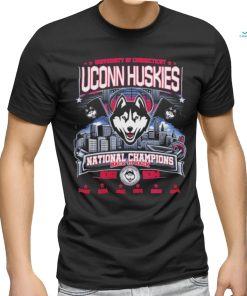 Uconn Huskies University Of Connecticut National Champions 2024 Back To Back T Shirt