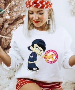 Uconn Huskies the boy peeing on Alabama Crimson Tide shirt
