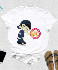 Uconn Huskies the boy peeing on Alabama Crimson Tide shirt