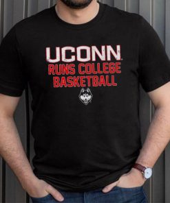 Uconn Runs College Basketball Shirt