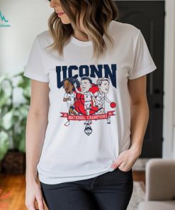 Uconn men's basketball 2024 national champions caricatures shirt