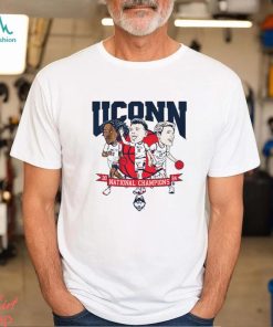 Uconn men's basketball 2024 national champions caricatures shirt