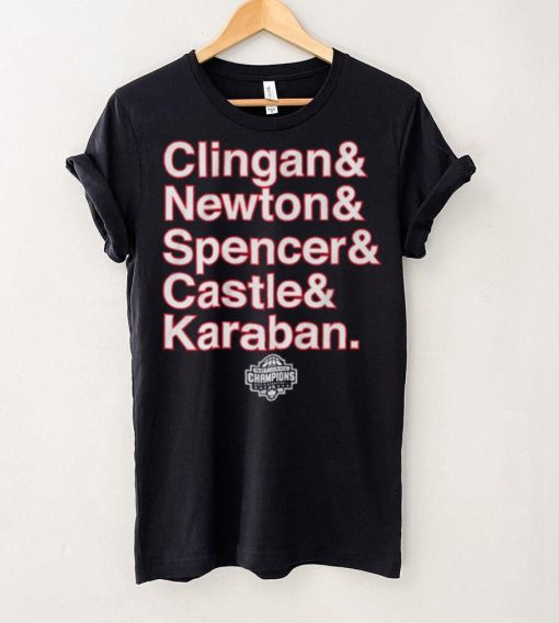 Uconn men’s basketball national champs starting 5 shirt