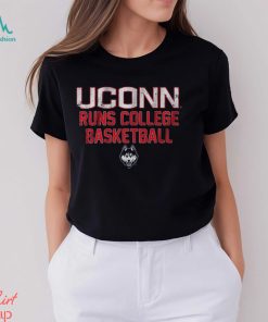 Uconn runs college basketball shirt