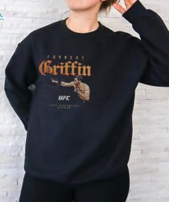 Ufc Merch Forrest Griffin Retro Bitmap T Shirt