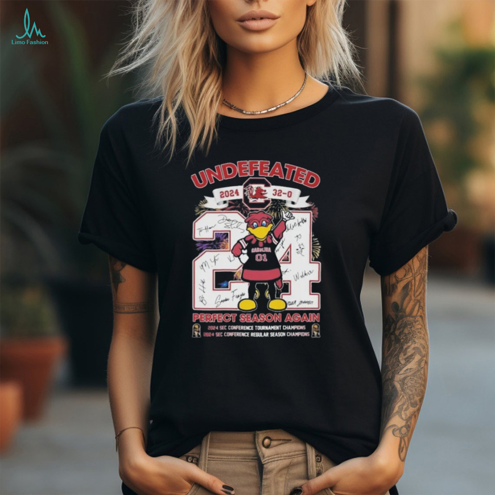 Undefeated 2024 South Carolina Gamecocks 32 0 Perfect Season Again T Shirt Undefeated 2024 South Carolina Gamecocks 32 0 Perfect Season Again T Shirt
