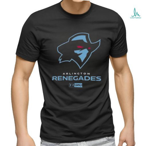 Under Armour Youth UFL Arlington Renegades Logo Black Tech T Shirt