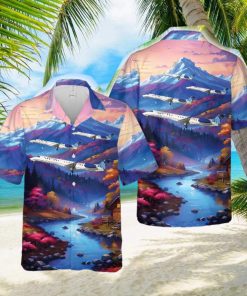 United Express (Commutair) Embraer ERJ45XR Hawaiian Shirt