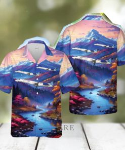 United Express (Commutair) Embraer ERJ45XR Hawaiian Shirt