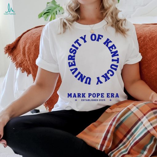 University Of Kentucky Mark Pope Era Established 2024 shirt