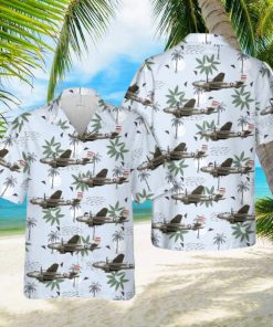 Us Air Force North American B 25j Mitchell Panchito Personal Style Button Down Hawaiian Shirt