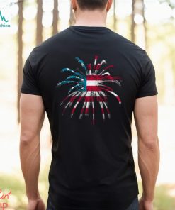 Usa Firework 4th Of July T Shirt