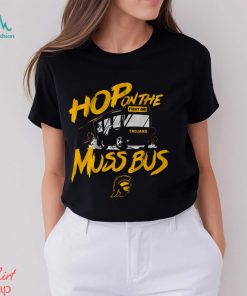 Usc basketball hop on the muss bus shirt