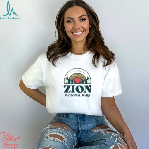 Utah Zion National Park Casual Earth Day T Shirt