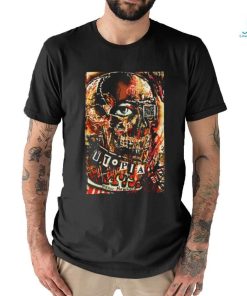 Utopia Means Nowhere Skull t shirt