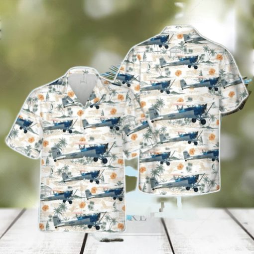 Varney Air Lines Stearman M 2 Speedmail Hawaiian Shirt Summer Holiday Gift