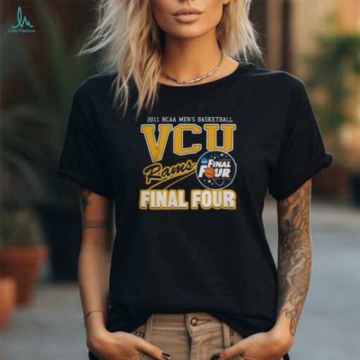 Vcu Rams Final Four ’11 Ncaa Men’s Basketball Black Shirt