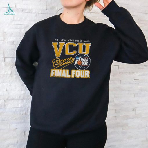 Vcu Rams Final Four ’11 Ncaa Men’s Basketball Black Shirt