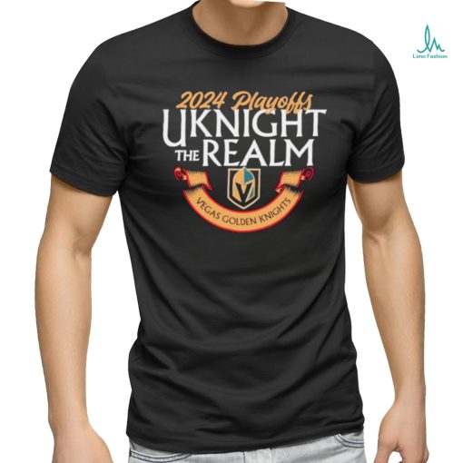 Vegas Golden Knights 2024 Uknight the realm shirt