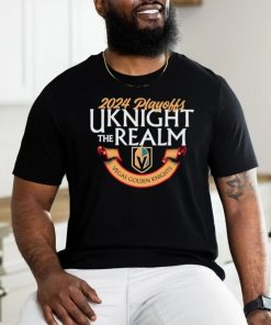 Vegas Golden Knights 2024 Uknight the realm shirt