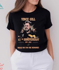 Vince Gill 67rd Anniversary 1957 2024 Thank You For The Memories T Shirt