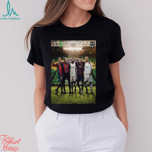 Vinicius Junior Ts The Brazilian With The Most Goals In El Clásico Classic T Shirt