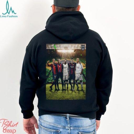 Vinicius Junior Ts The Brazilian With The Most Goals In El Clásico Classic T Shirt