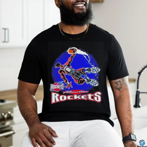Vintage Houston Rockets cartoon shirt