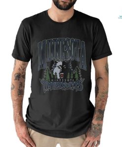 Vintage Minnesota Timberwolves Logo shirt