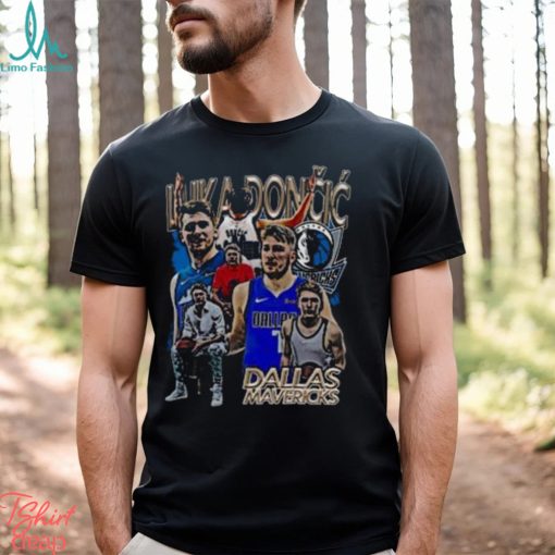 Vintage NBA Dallas Mavericks Luca Doncic T Shirt
