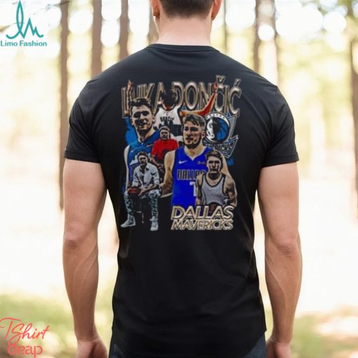 Vintage NBA Dallas Mavericks Luca Doncic T Shirt
