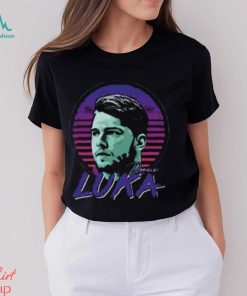 Vintage Retro NBA Dallas Mavericks Luca Doncic T Shirt