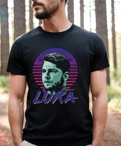 Vintage Retro NBA Dallas Mavericks Luca Doncic T Shirt