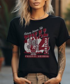 Vintage Sports Apparel 2024 Alabama Crimson Tide Artwork Shirt