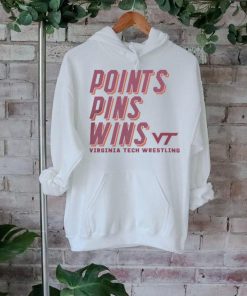 Virginia Tech Wrestling Points Pins Wins T Shirt