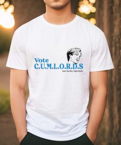 Vote Cumlords Take Hartley High Back Shirt