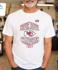 WEAR pour femmes par Erin Andrews Débardeur blanc Kansas City Chiefs Super Bowl LVIII Champions Shirt