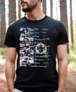 WINNIPEG JETS TEAM PLAYERS 2024 SIGNATURES SHIRT