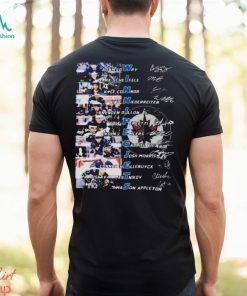 WINNIPEG JETS TEAM PLAYERS 2024 SIGNATURES SHIRT