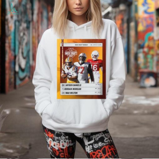 Washington Commanders Mock Draft Monday T Shirt