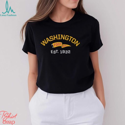 Washington Commanders football est 1932 shirt