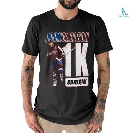 Washington Hockey John Carlson Celebrate 1,000 game Carly1K T Shirt
