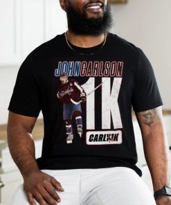 Washington Hockey John Carlson Celebrate 1,000 game Carly1K T Shirt