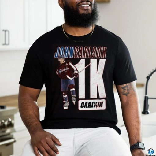Washington Hockey John Carlson Celebrate 1,000 game Carly1K T Shirt