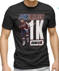 Washington Hockey John Carlson Celebrate 1,000 game Carly1K T Shirt