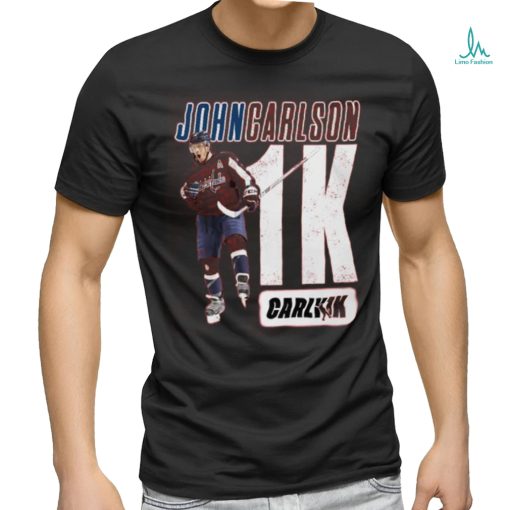 Washington Hockey John Carlson Celebrate 1,000 game Carly1K T Shirt