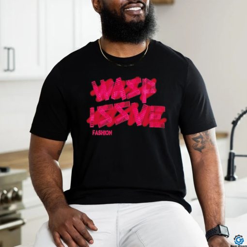 Wasp issve fashion text shirt